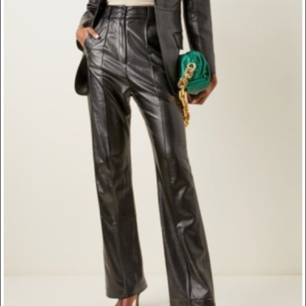 NWT Materiel eco Leather Pants